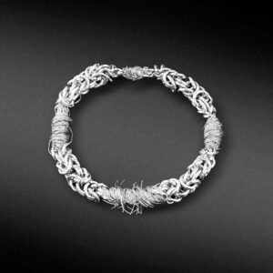 Round Chain Kentious metal bracelet