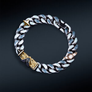 Kentious Cuban V3 metal bracelet for men and women