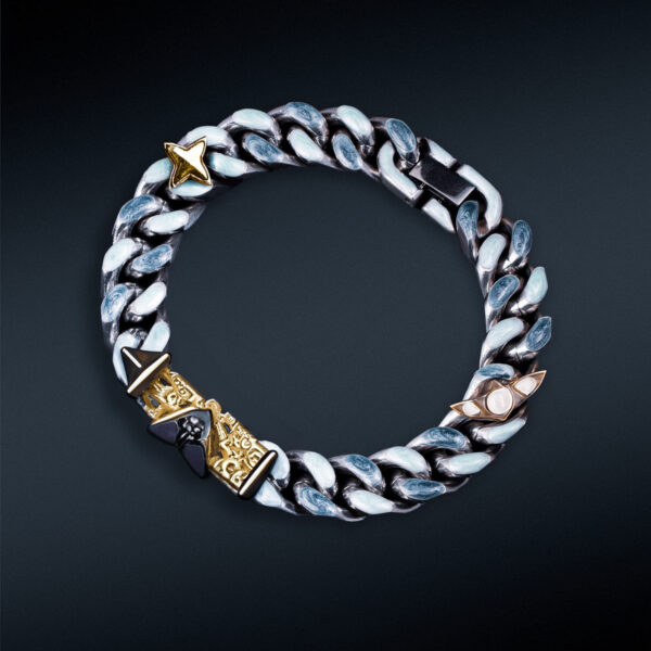 Kentious Cuban V3 metal bracelet for men and women